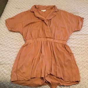 Brown romper